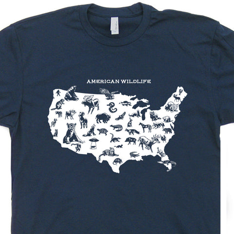 yellowstone park t shirt american wildlife