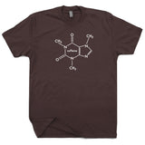 caffeine molecule t shirt vintage coffee t shirts