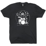 vintage rock t shirts da vinci drumming t shirt