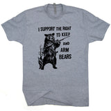 I support the right to arm bears t shirt 