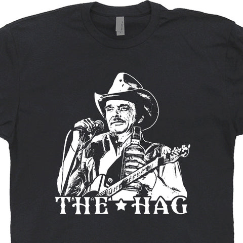 Merle Haggard T Shirt The Hag Outlaw Country Music Tee Shirts