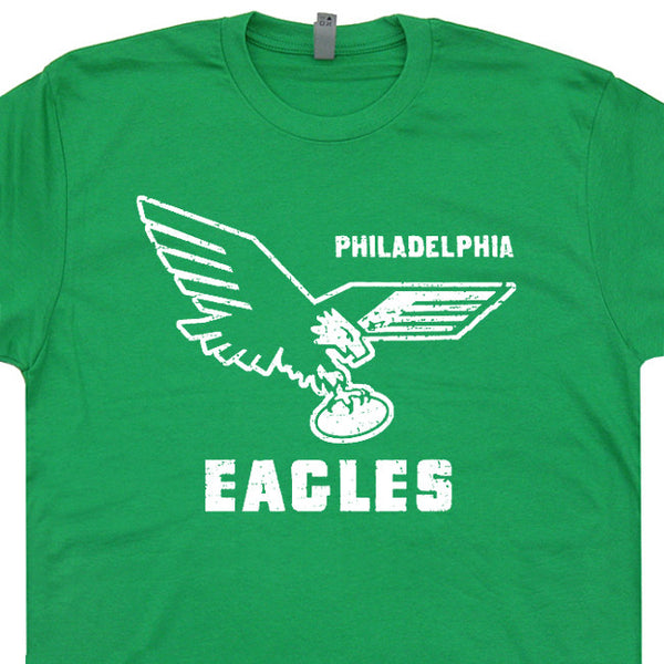 Vintage Philadelphia Eagles T Shirt  Retro Philadelphia Eagles Logo Shirt  – Shirtstash