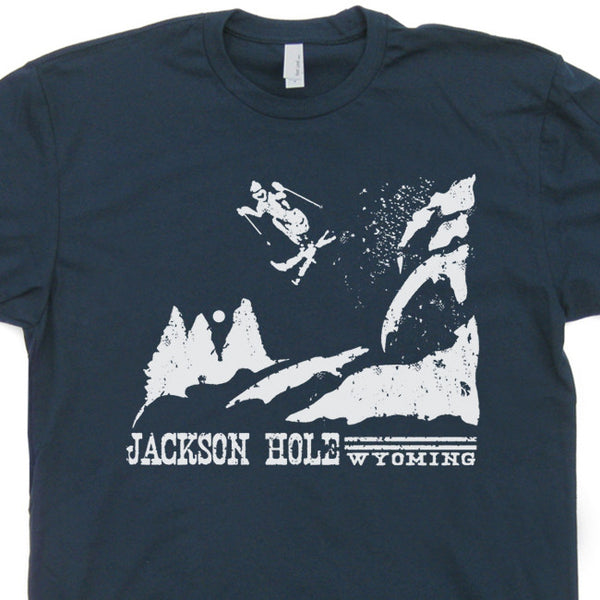 Jackson Hole Wyoming T Shirt | Vintage Ski T Shirt – Shirtstash