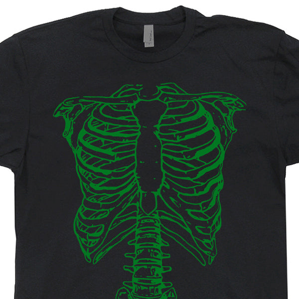 21SS Skeleton Tee 新品未使用 spinal-tap-green-skeleton-t-