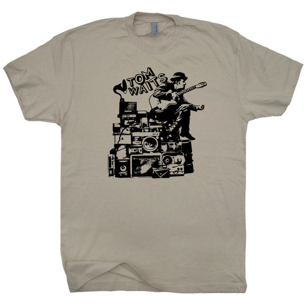 thumbnail image 2 of Winona Ryder's Tom Waits T-Shirt Tom Waits Classic T-Shirt 2 of 10