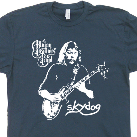 The Allman Brothers T Shirt Skydog Vintage Rock Tee