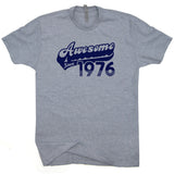 1976 T Shirt 40th Birthday T Shirt Awesome Since 1976 Tee