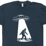 Bigfoot-ufo-t-shirt