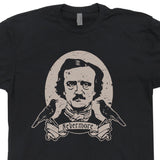 Edgar Allan Poe T Shirt Vintage horror movie t shirts