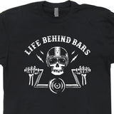 life behind bars motorcycle shirt harley davidson t shirt