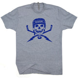 Vintage Hockey T Shirt Skull T Shirt