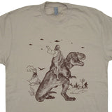 Jesus Riding Dinosaur Shirt Jesus Dinosaur Funny Atheist T Shirt