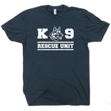 K9 rescue unit t shirt fireman t shirt
