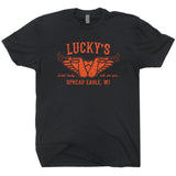 lucky's custom cycles t shirt harley davidson t shirts