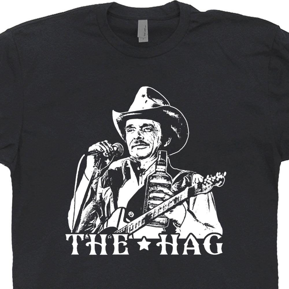 Merle Haggard T Shirt The Hag Outlaw Country Music Tee Shirts