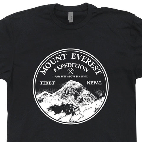 mount everest t shirt vintage mountain climbing t shirt