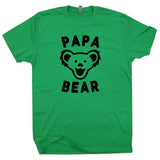 papa bear t shirt words okayest dad shirt