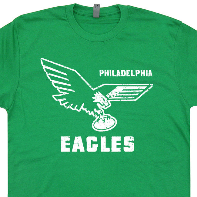vintage philadelphia eagles t shirt retro eagles logo t shirt