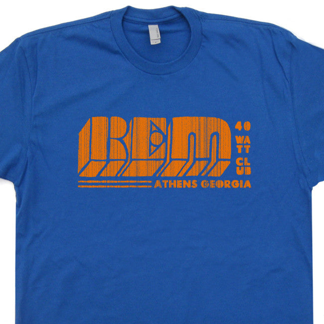 Appel til at være attraktiv Stræbe Continental R.E.M T Shirt | Vintage REM T Shirt | 80s Band Shirt – Shirtstash