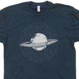 Planet Saturn T Shirt Geek T Shirts