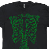 spinal tap green skeleton t shirt goes to 11