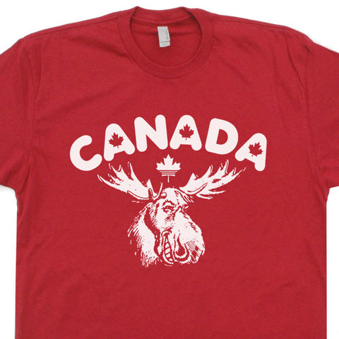 canada moose t shirt vintage canada t shirt