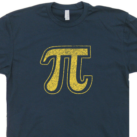 Pi Symbol T Shirt Math T Shirt Pi Symbol Shirt Nerdy Shirts