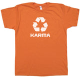 vintage karma logo shirt yoga t shirt
